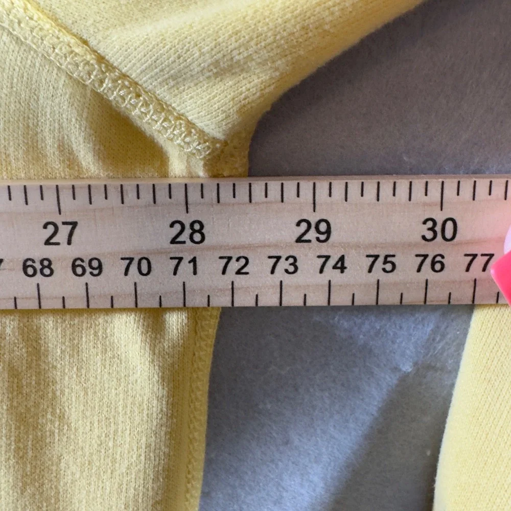 1707 | Polo Ralph Lauren Collegiate Logo Fleece Pullover Hoodie Yellow Mens XXL